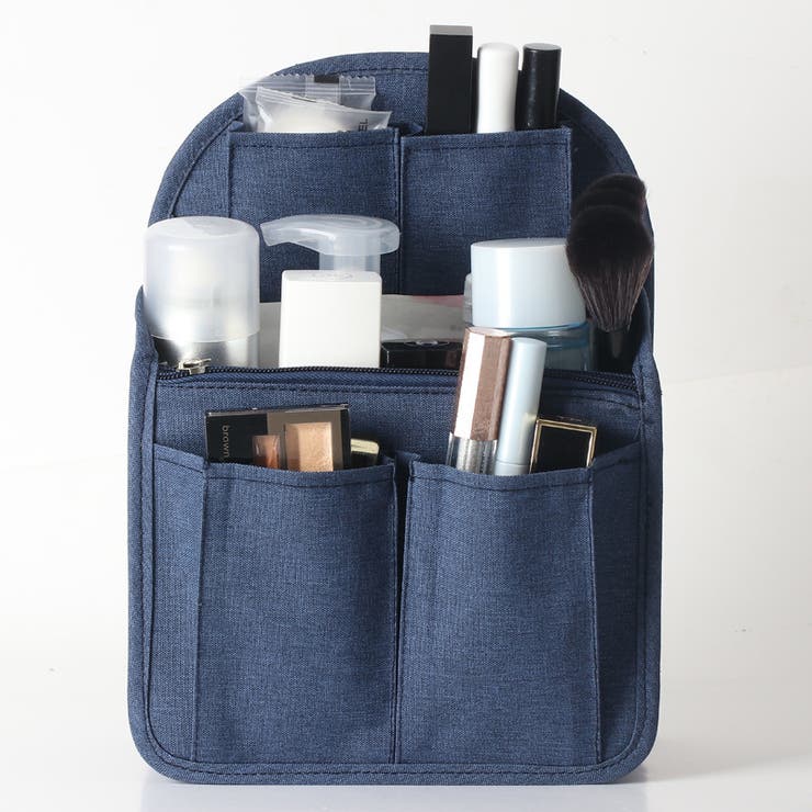 化粧ポーチ 自立 縦収納 | PlusNao | 詳細画像8 