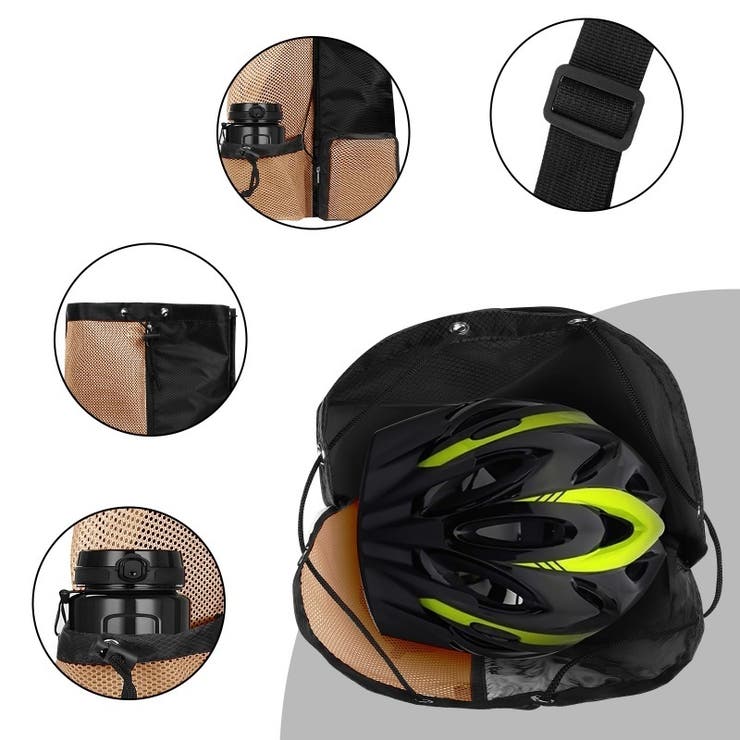 スポーツバッグ プールバッグ ナップサック | PlusNao | 詳細画像5 