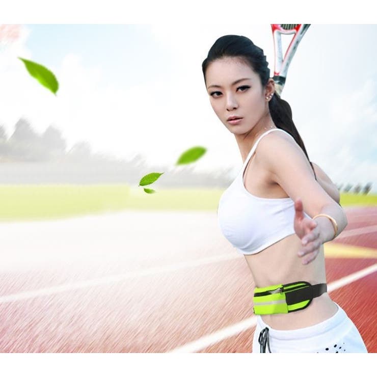 ランニングポーチ ウエストポーチ バッグ | PlusNao | 詳細画像2 
