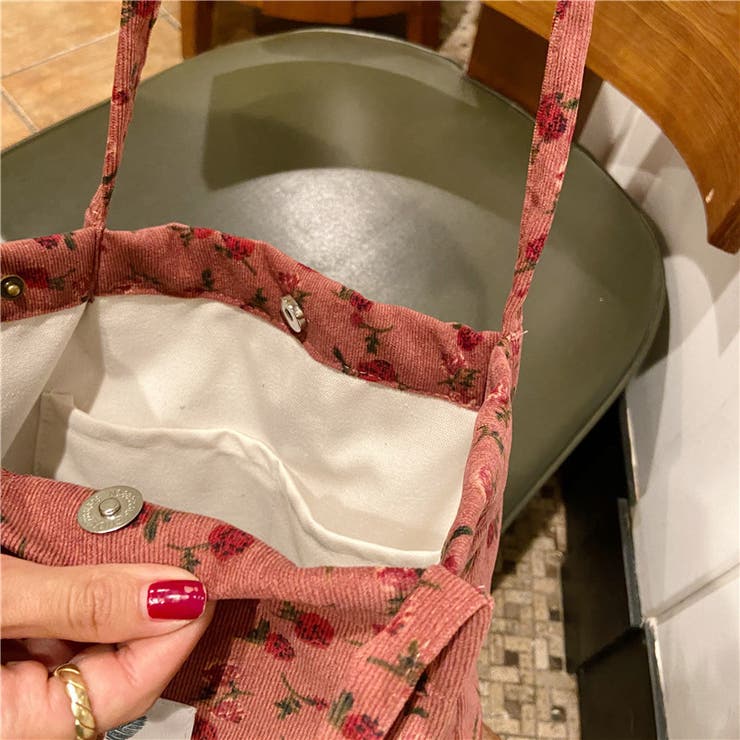 トートバッグ レディース コーデュロイ | PlusNao | 詳細画像8 