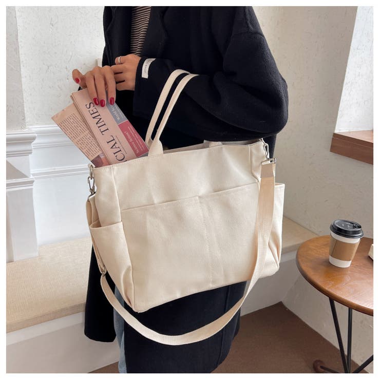 2WAY ショルダーバッグ トートバッグ | PlusNao | 詳細画像4 