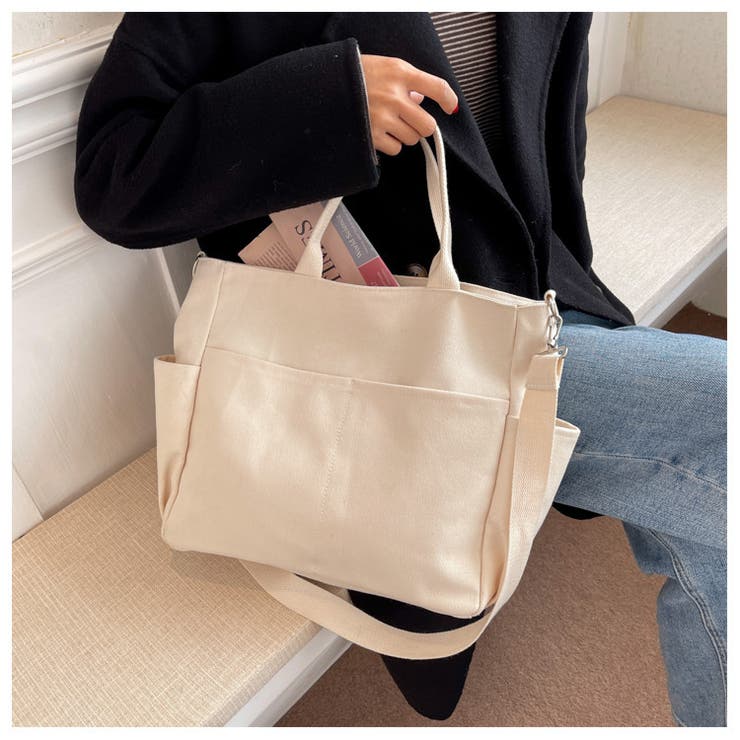 2WAY ショルダーバッグ トートバッグ | PlusNao | 詳細画像8 