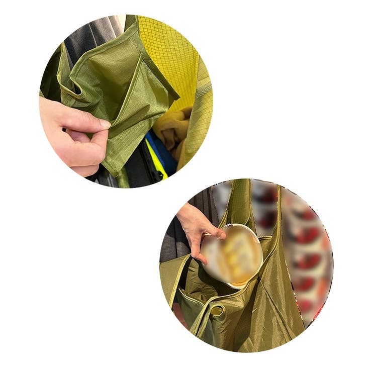 エコバッグ ショッピングバッグ 収納袋付き | PlusNao | 詳細画像15 