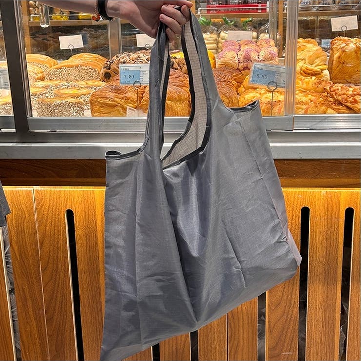 エコバッグ ショッピングバッグ 収納袋付き | PlusNao | 詳細画像7 