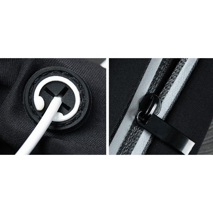 ウエストポーチ ランニングポーチ ヒップバッグ | PlusNao | 詳細画像7 