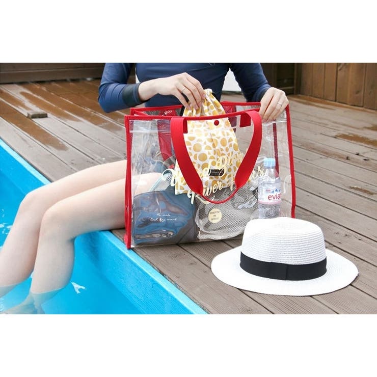 プールバッグ ビーチバッグ クリアバッグ | PlusNao | 詳細画像10 
