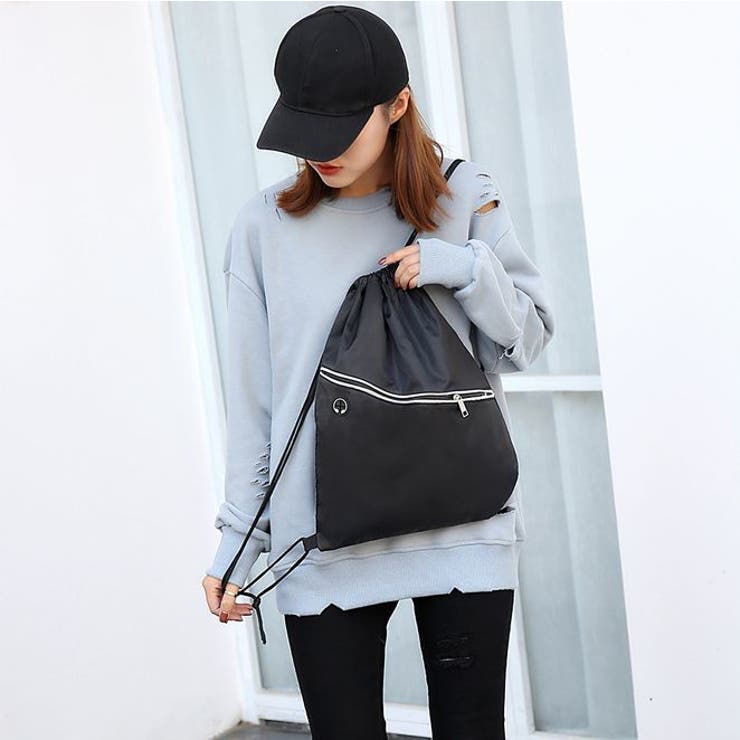 ナップサック リュック レディース | PlusNao | 詳細画像3 