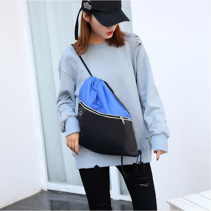 ナップサック リュック レディース | PlusNao | 詳細画像8 