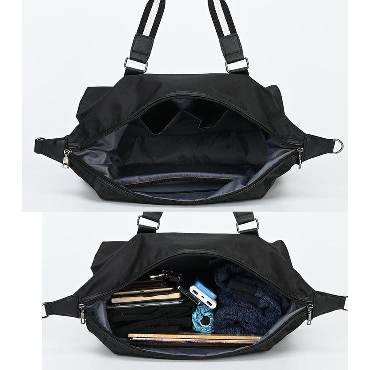 ボストンバッグ 2WAY ショルダーバッグ | PlusNao | 詳細画像14 