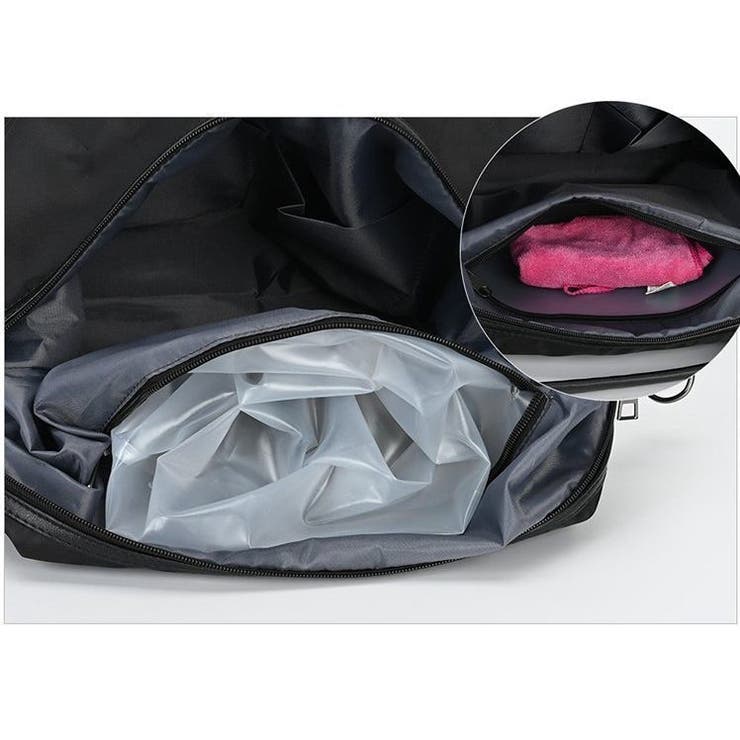 ボストンバッグ 2WAY ショルダーバッグ | PlusNao | 詳細画像15 