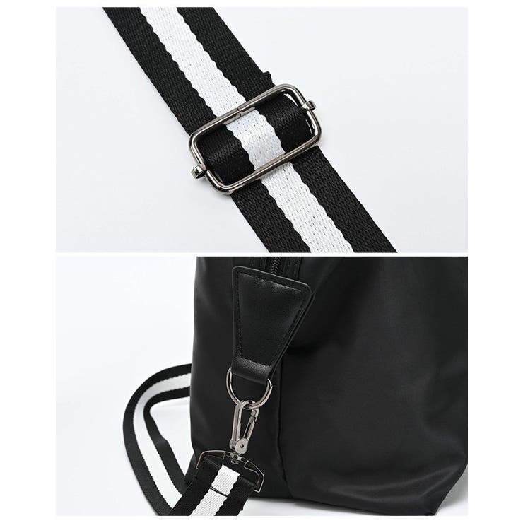 ボストンバッグ 2WAY ショルダーバッグ | PlusNao | 詳細画像17 