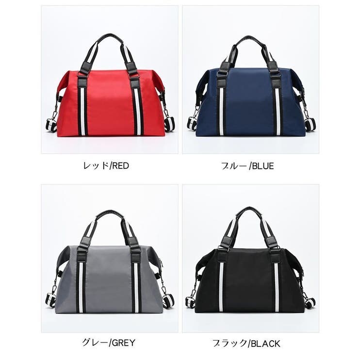 ボストンバッグ 2WAY ショルダーバッグ | PlusNao | 詳細画像19 