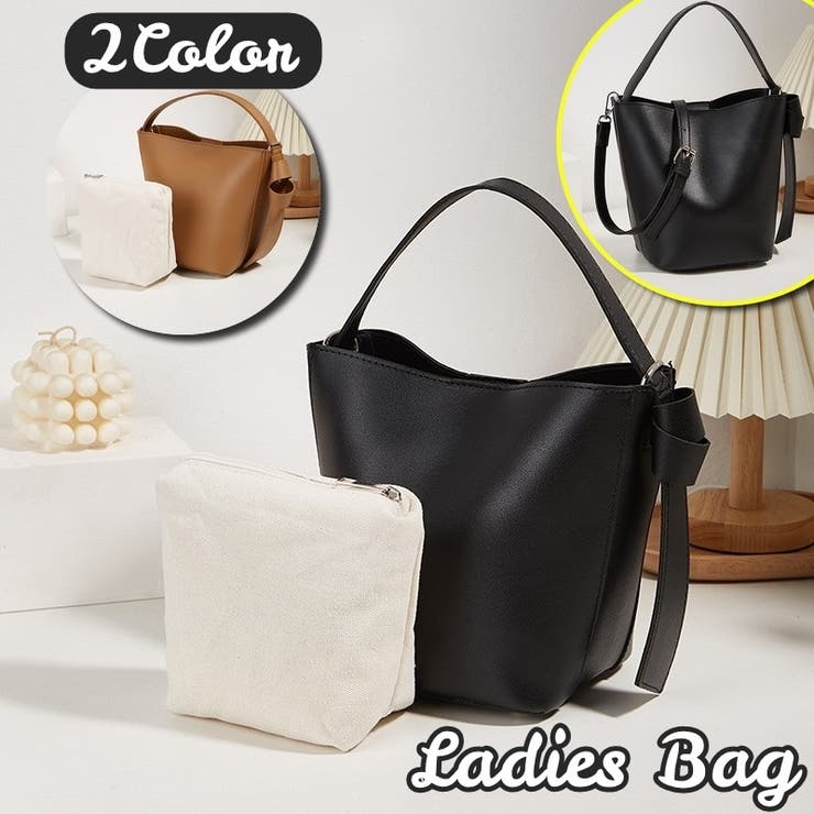 2wayバッグ ハンドバッグ ショルダーバッグ | PlusNao | 詳細画像1 