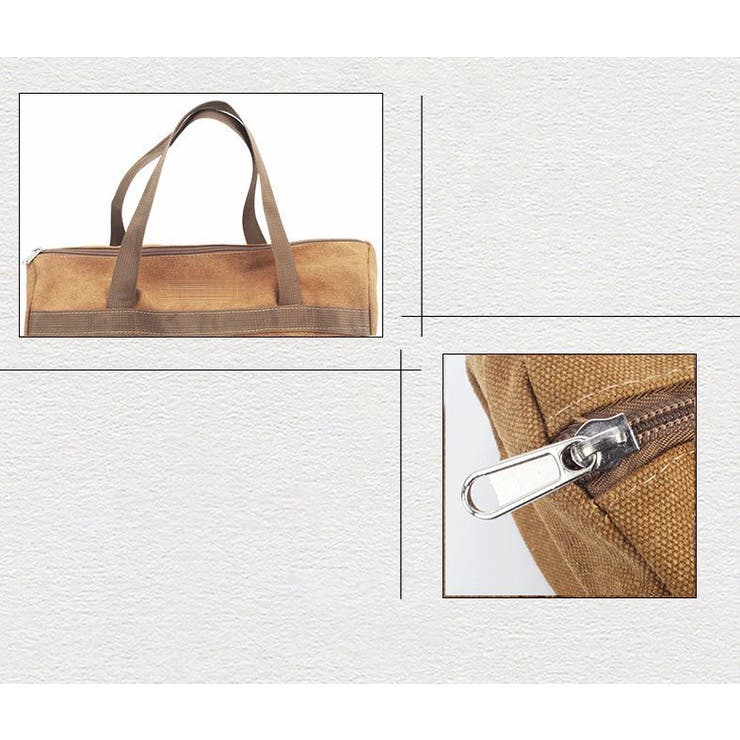 ツールバッグ 厚手キャンバス 道具袋 | PlusNao | 詳細画像8 