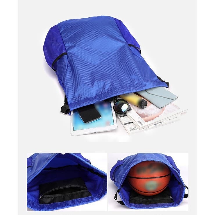 リュックサック ナップサック 大容量 | PlusNao | 詳細画像7 