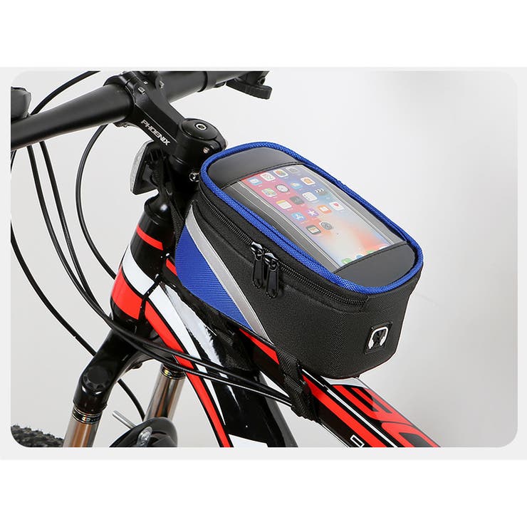 トップチューブバッグ スマホホルダー 自転車 | PlusNao | 詳細画像3 