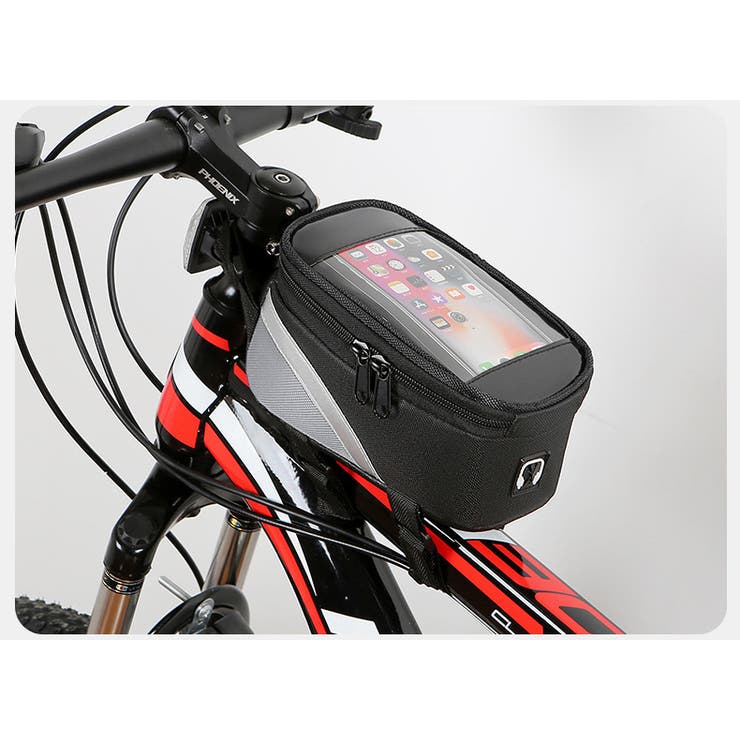 トップチューブバッグ スマホホルダー 自転車 | PlusNao | 詳細画像4 