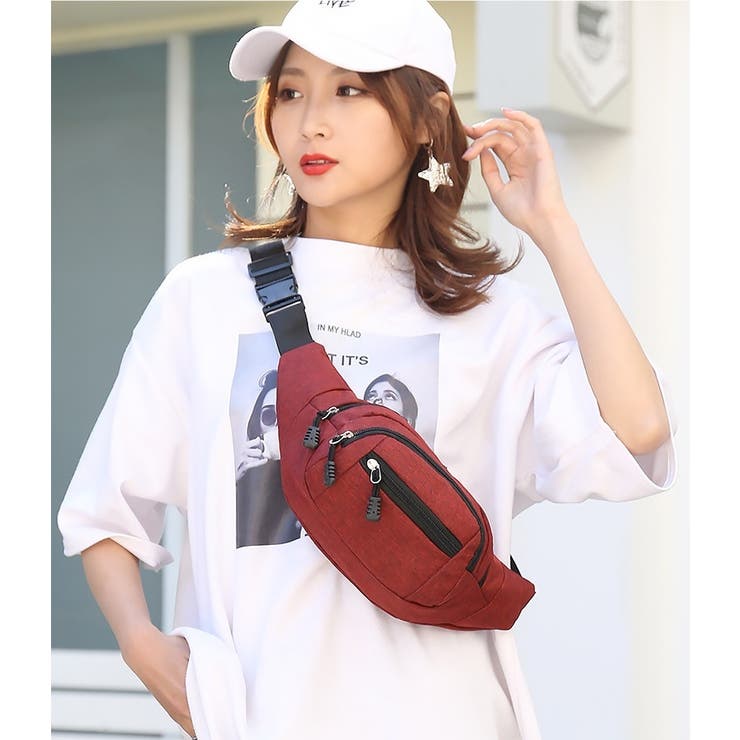 ボディバッグ ウエストポーチ ウエストバッグ | PlusNao | 詳細画像2 