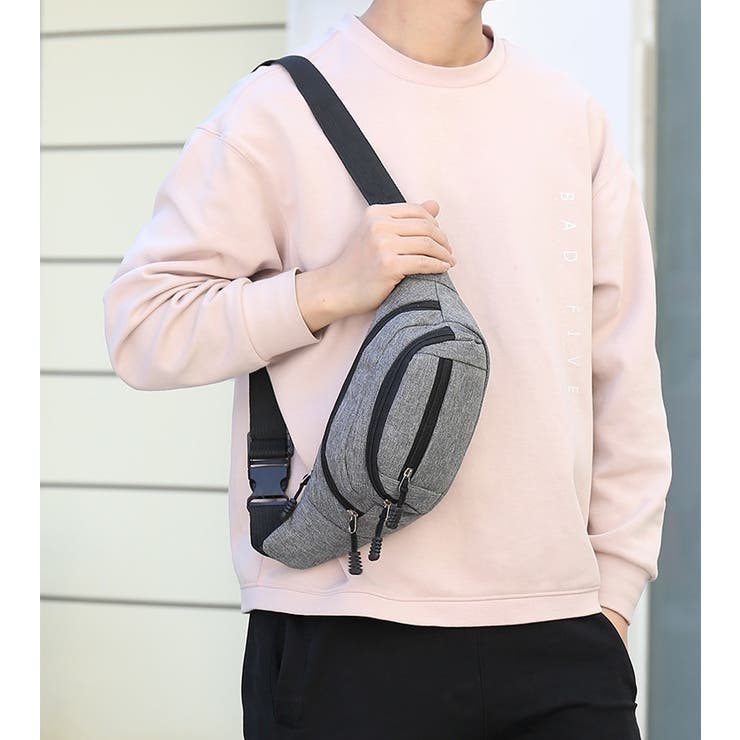 ボディバッグ ウエストポーチ ウエストバッグ | PlusNao | 詳細画像6 