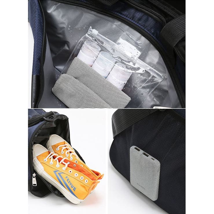 ボストンバッグ スポーツバッグ トラベルバッグ | PlusNao | 詳細画像15 