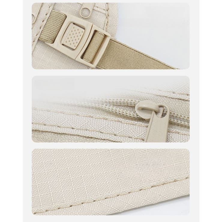 セキュリティポーチ ウエストポーチ シークレットポーチ | PlusNao | 詳細画像14 