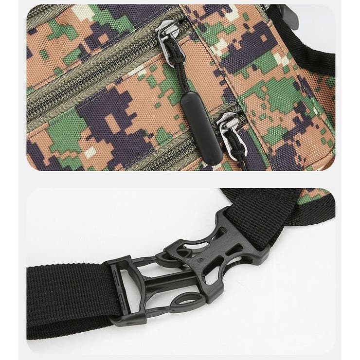 ボディバッグ チェストバッグ メンズ | PlusNao | 詳細画像17 