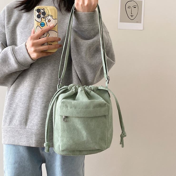 ショルダーバッグ 巾着バッグ レディース | PlusNao | 詳細画像5 