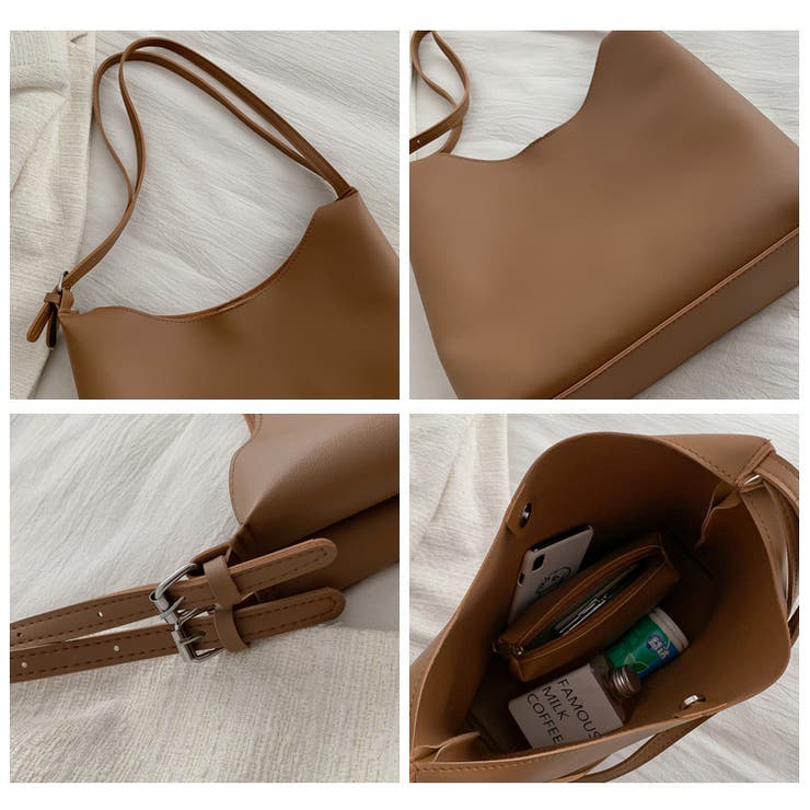 ショルダーバック ポーチ付き レディースバック | PlusNao | 詳細画像16 