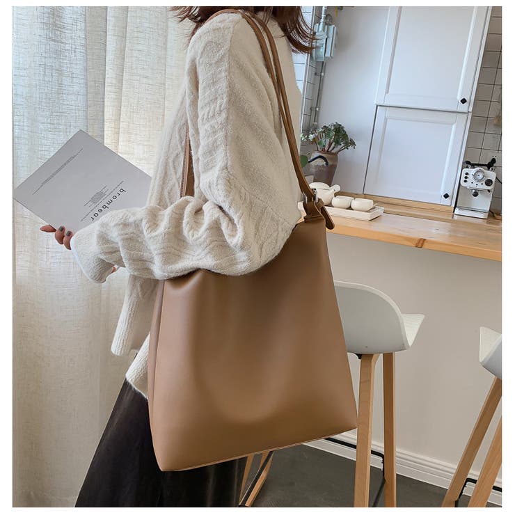 ショルダーバック ポーチ付き レディースバック | PlusNao | 詳細画像3 