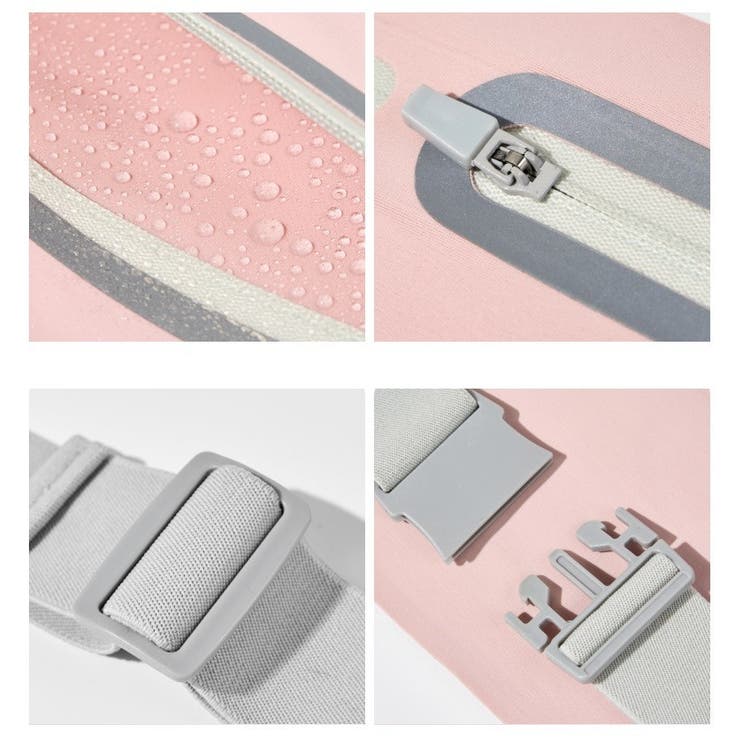 ランニングポーチ ウエストポーチ ボディバッグ | PlusNao | 詳細画像12 