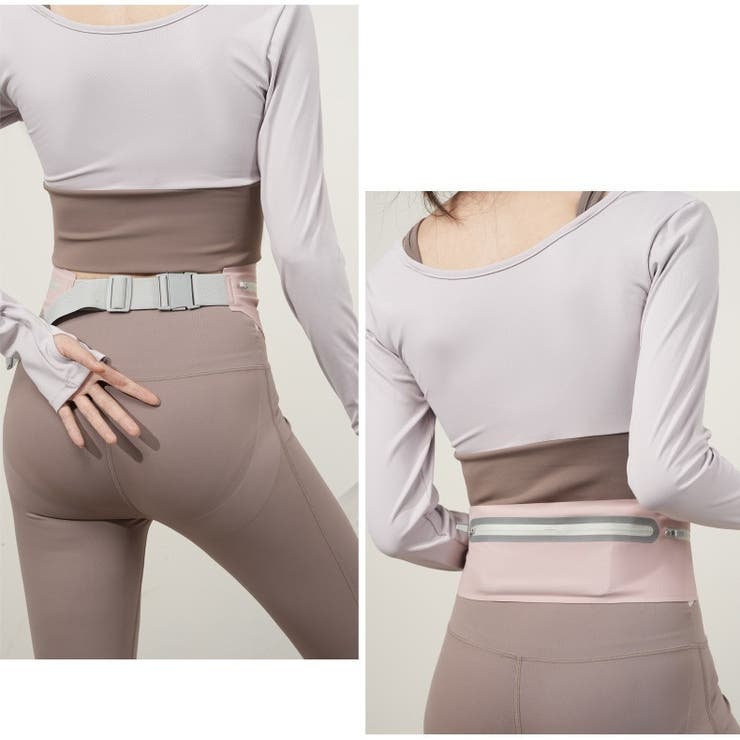 ランニングポーチ ウエストポーチ ボディバッグ | PlusNao | 詳細画像8 