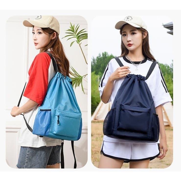 ナップサック リュックサック ユニセックス | PlusNao | 詳細画像5 