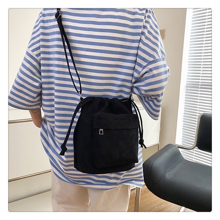 ショルダーバッグ 巾着バッグ レディース | PlusNao | 詳細画像3 