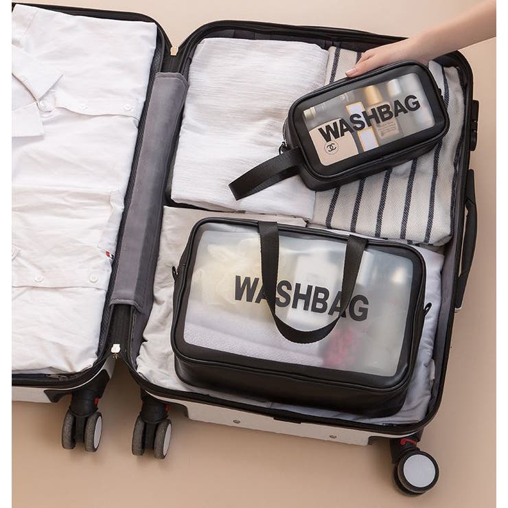 温泉バッグ トラベルポーチ 旅行用ポーチ | PlusNao | 詳細画像4 