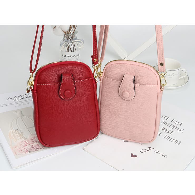 ミニショルダーバッグ スマホポーチ お財布ポシェット | PlusNao | 詳細画像11 