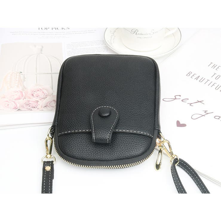 ミニショルダーバッグ スマホポーチ お財布ポシェット | PlusNao | 詳細画像13 