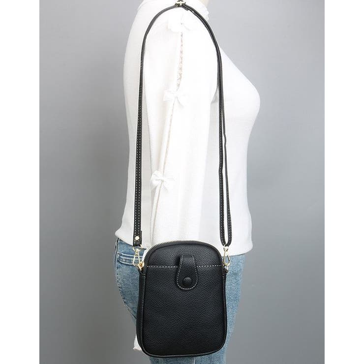 ミニショルダーバッグ スマホポーチ お財布ポシェット | PlusNao | 詳細画像4 