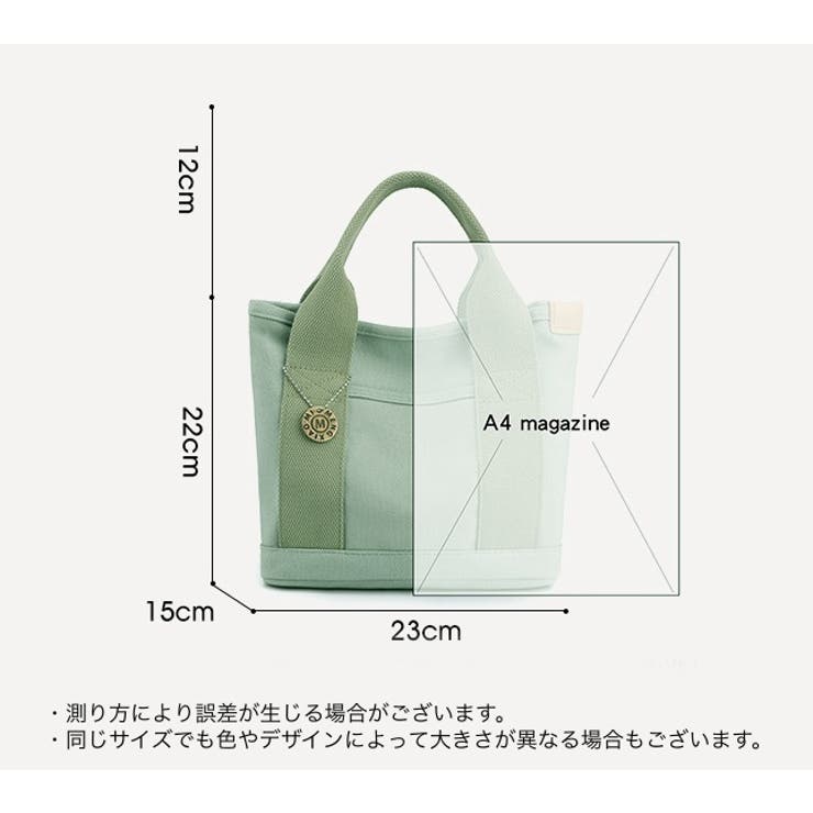 トートバッグ ミニトート ハンドバッグ | PlusNao | 詳細画像20 