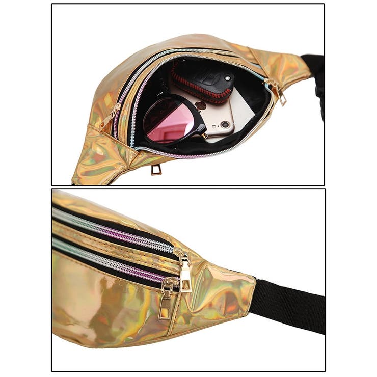 ボディバッグ ウエストバッグ 男女兼用 | PlusNao | 詳細画像17 