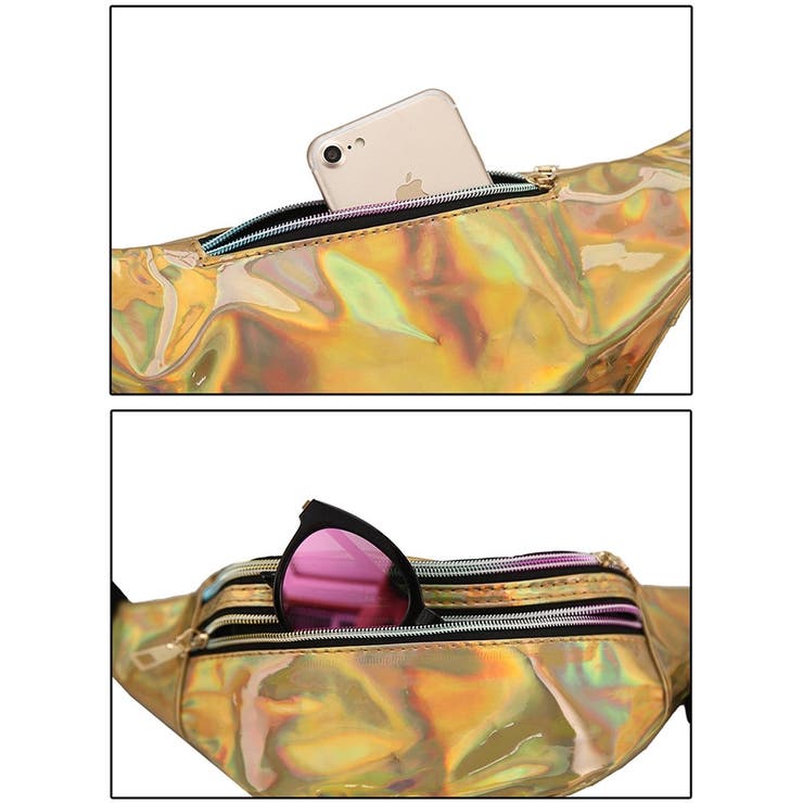 ボディバッグ ウエストバッグ 男女兼用 | PlusNao | 詳細画像18 