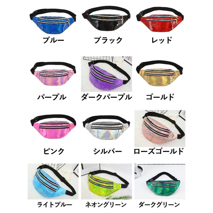 ボディバッグ ウエストバッグ 男女兼用 | PlusNao | 詳細画像19 