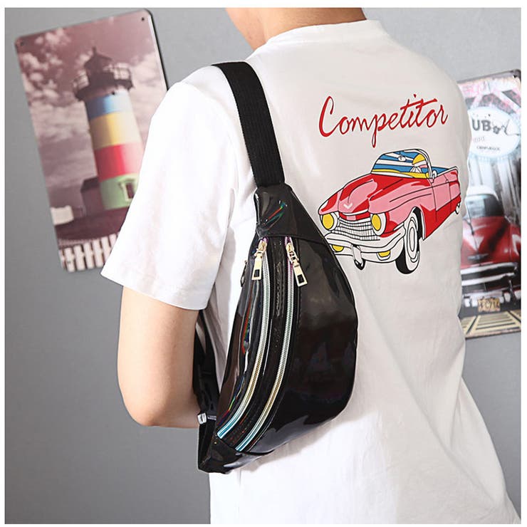 ボディバッグ ウエストバッグ 男女兼用 | PlusNao | 詳細画像3 