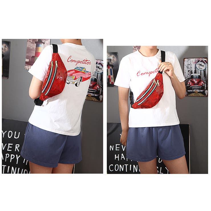 ボディバッグ ウエストバッグ 男女兼用 | PlusNao | 詳細画像4 