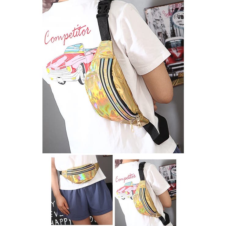 ボディバッグ ウエストバッグ 男女兼用 | PlusNao | 詳細画像5 