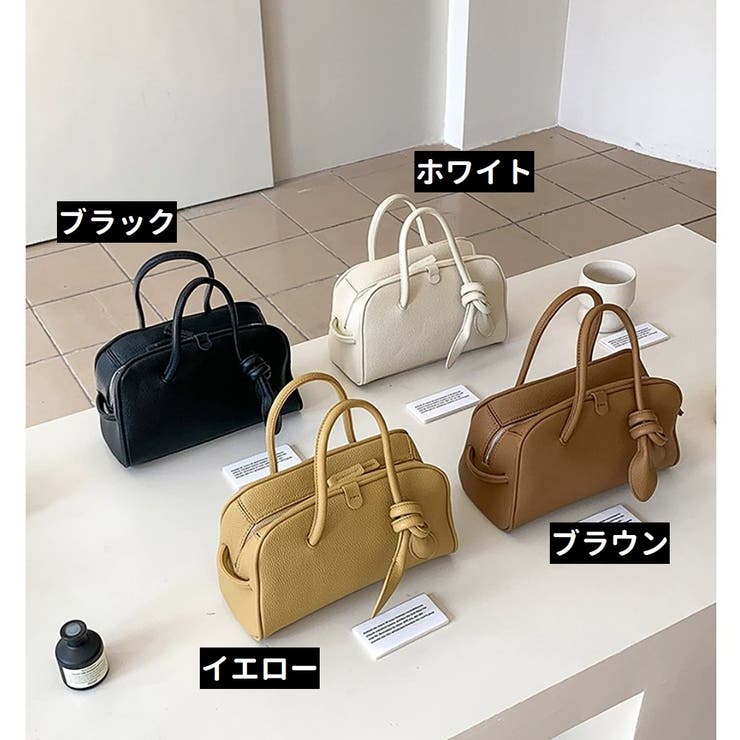 ミニボストンバッグ ハンドバッグ 手提げバッグ | PlusNao | 詳細画像11 
