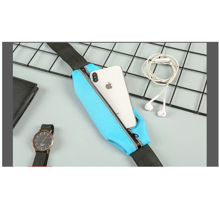 ランニングポーチ ウエストポーチ 男女兼用 | PlusNao | 詳細画像5 