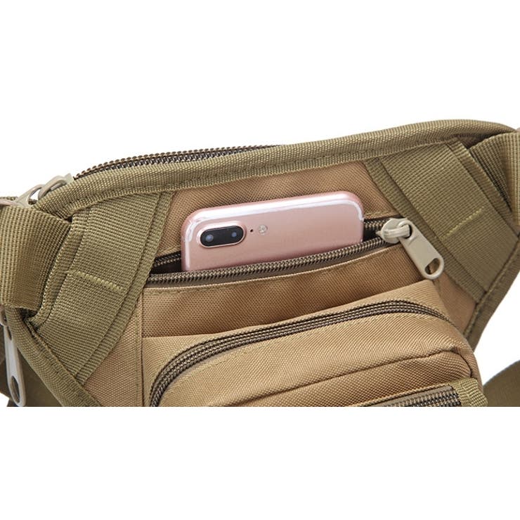 ウエストポーチ レッグポーチ ウエストバッグ | PlusNao | 詳細画像8 