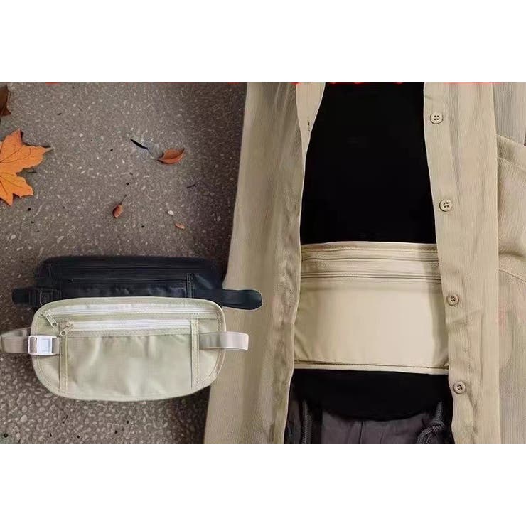 セキュリティポーチ シークレットポーチ 薄型 | PlusNao | 詳細画像2 