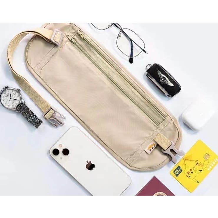 セキュリティポーチ シークレットポーチ 薄型 | PlusNao | 詳細画像7 