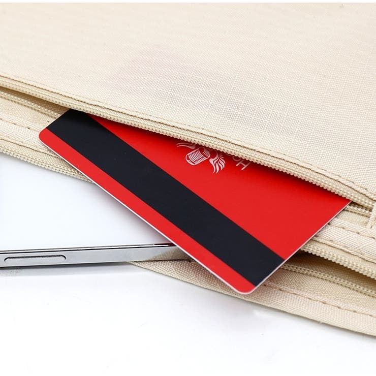 セキュリティポーチ シークレットポーチ 薄型 | PlusNao | 詳細画像9 